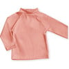 Nella High Neck Long Sleeve Rash Shirt, Apricot - Rash Guards - 1 - thumbnail