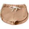 Mesa Elastic Drawstring Trunks, Warm Pecan - Swim Trunks - 1 - thumbnail