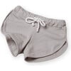 Mesa Elastic Drawstring Trunks, Sand - Swim Trunks - 1 - thumbnail