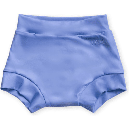Baby's Lumi Swim Extra Snug Nappy Shorts, Blueberry