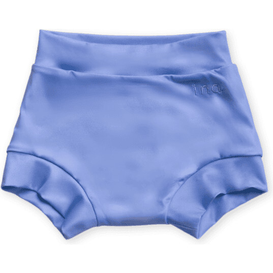 Baby's Lumi Swim Extra Snug Nappy Shorts, Blueberry - Swim Trunks - 1