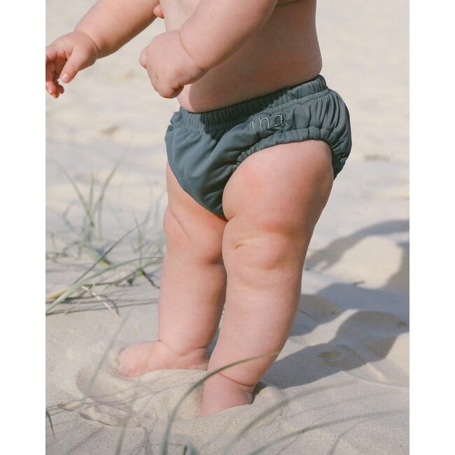 Baby's Lumi Swim Extra Snug Nappy Brief, Mineral - Swim Trunks - 2