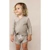 Ada Crossover Long Sleeve Rash Shirt, Sand - Rash Guards - 2