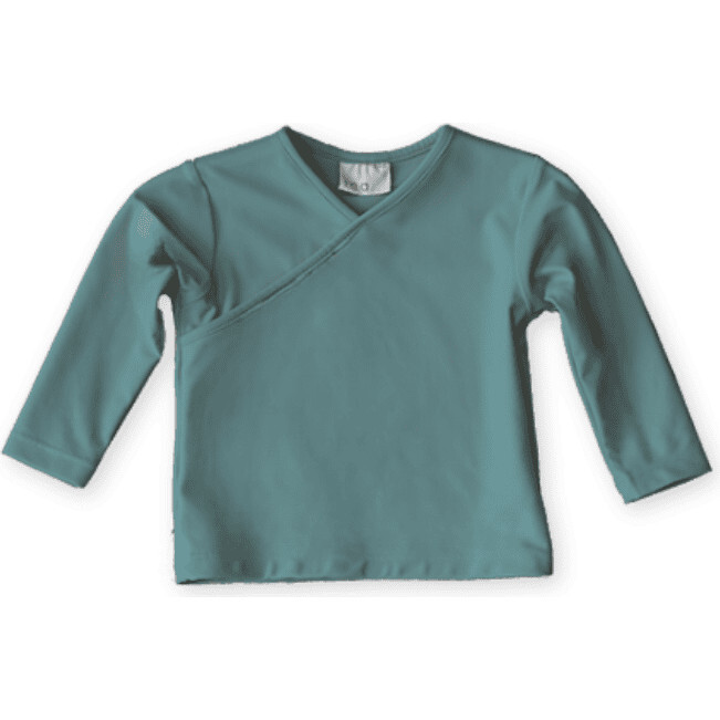 Ada Crossover Long Sleeve Rash Shirt, Moss - Rash Guards - 1