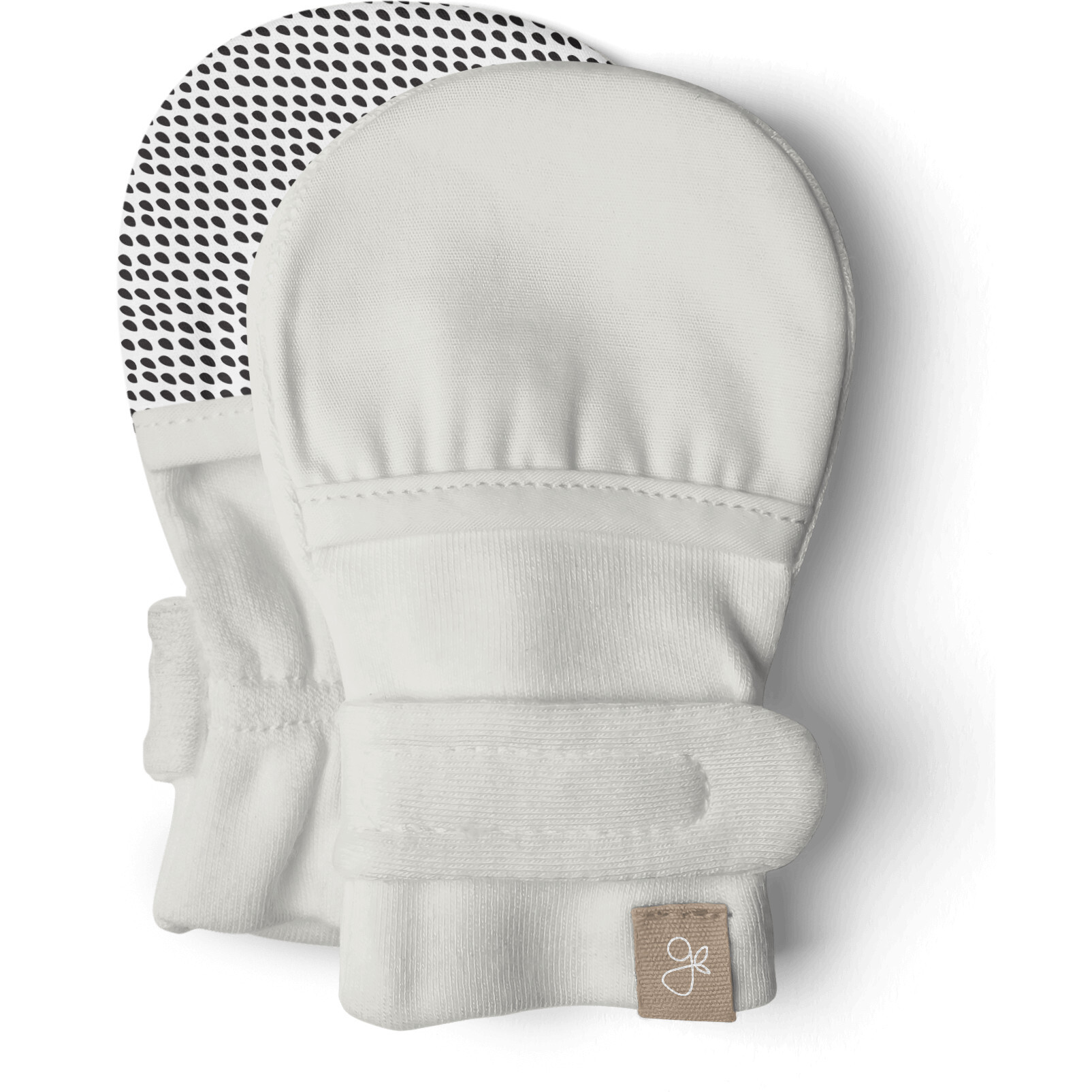 Stay On Baby Mitts, Cloud - Mitts - 1