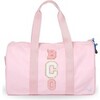 Hook & Loop Overnight Duffle Bag- Lux, Pink/Lavender - Bags - 3