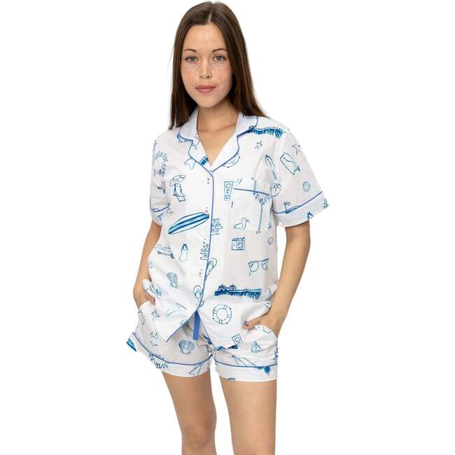 Women's Nathan Turner Malibu Short PJ Set - Pajamas - 2