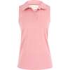 Women's Simona High Neck Sleeveless Top, Pink - Dresses - 1 - thumbnail