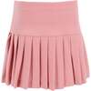 Women's Serena Pleated Stretch Skort, Pink - Skirts - 1 - thumbnail