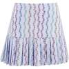 Women's Serena Bloom Print Skort, Blue - Skirts - 1 - thumbnail