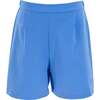 Boys Roger Stretch Shorts, Blue - Shorts - 1 - thumbnail