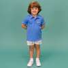 Boys Roger Short Sleeve Polo Shirt, Blue - Shirts - 2