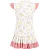 Serena Racket Print Skort, White - Skirts - 7