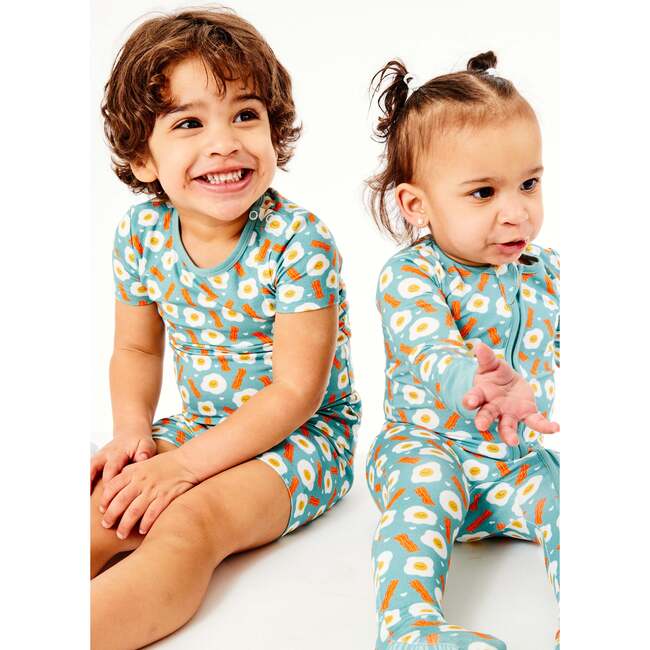 Shorts Pajama Set, Bacon and Eggs - Pajamas - 3