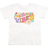Preschool Retro Short Sleeve T-Shirt, White - T-Shirts - 1 - thumbnail