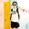 Hello Third Grade Short Sleeve T-Shirt, Natural - T-Shirts - 2
