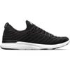 Women's Techloom Wave Sneakers, Black & White - Sneakers - 1 - thumbnail