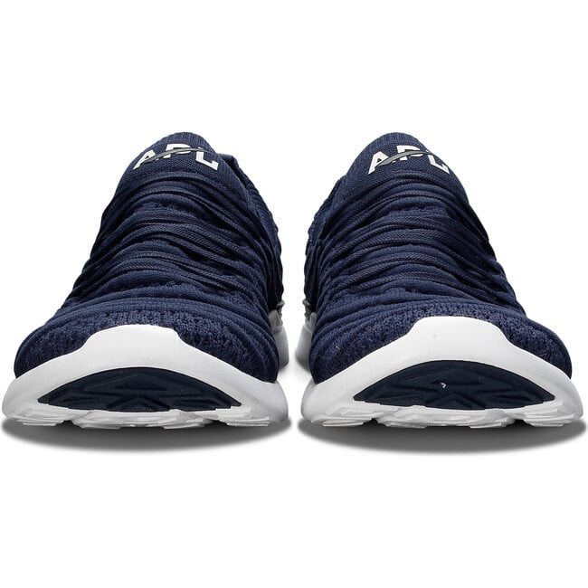 Women's Techloom Wave Sneakers, Navy & White - Sneakers - 4