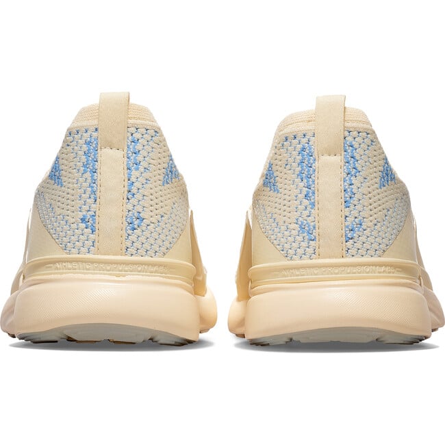 Women's Techloom Bliss Sneakers, Vanilla & Coastal Blue - Sneakers - 3