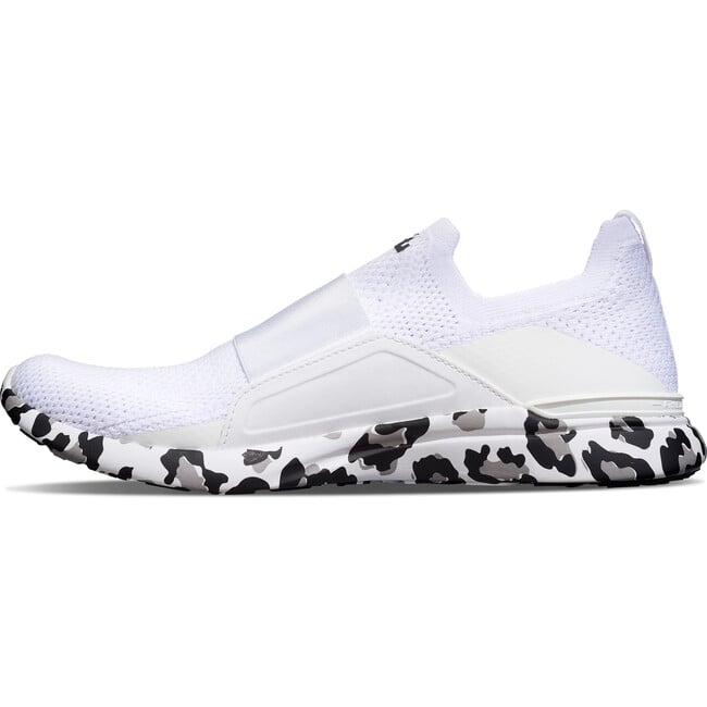 Women's Techloom Bliss Sneakers, Leopard White & Black - Sneakers - 2