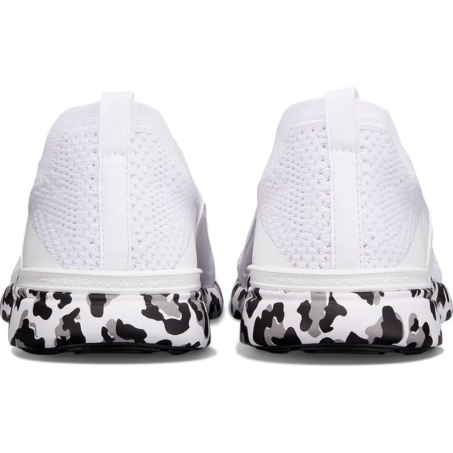 Women's Techloom Bliss Sneakers, Leopard White & Black - Sneakers - 3