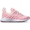 Kids Techloom Wave Sneakers, Pink & White - Sneakers - 1 - thumbnail