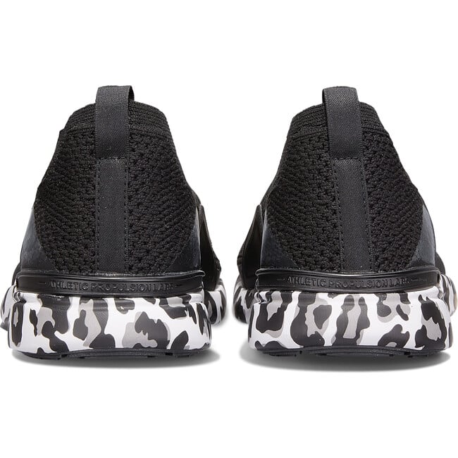 Women's Techloom Bliss Sneakers, Leopard Black & White - Sneakers - 3