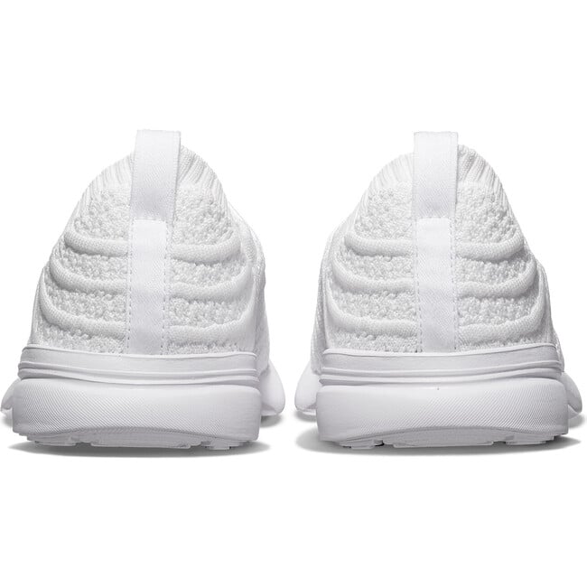 Youth Techloom Wave Sneakers, White & White - Sneakers - 3