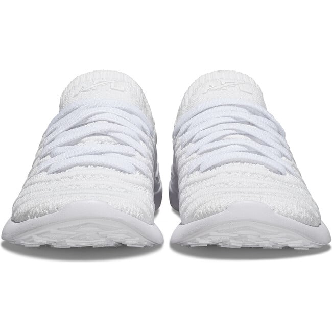 Youth Techloom Wave Sneakers, White & White - Sneakers - 4