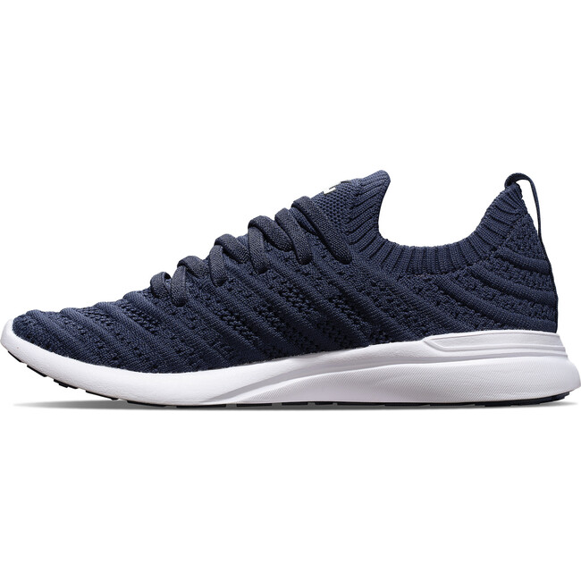 Youth Techloom Wave Sneakers, Navy & White - Sneakers - 2