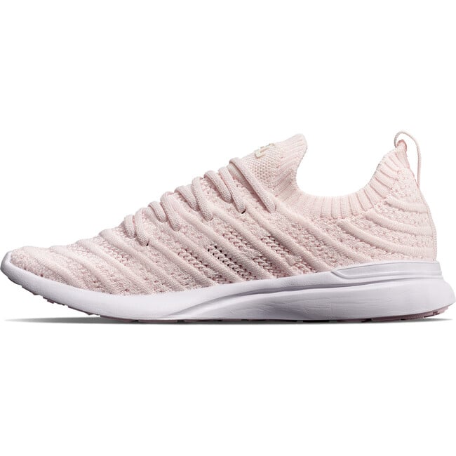 Youth Techloom Wave Sneakers, Bleached Pink, Ivory & Melange - Sneakers - 2