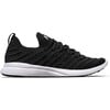 Youth Techloom Wave Sneakers, Black & White - Sneakers - 1 - thumbnail