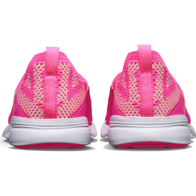 Youth Techloom Bliss Sneakers, Fusion Pink, Vanilla & White - Sneakers - 3