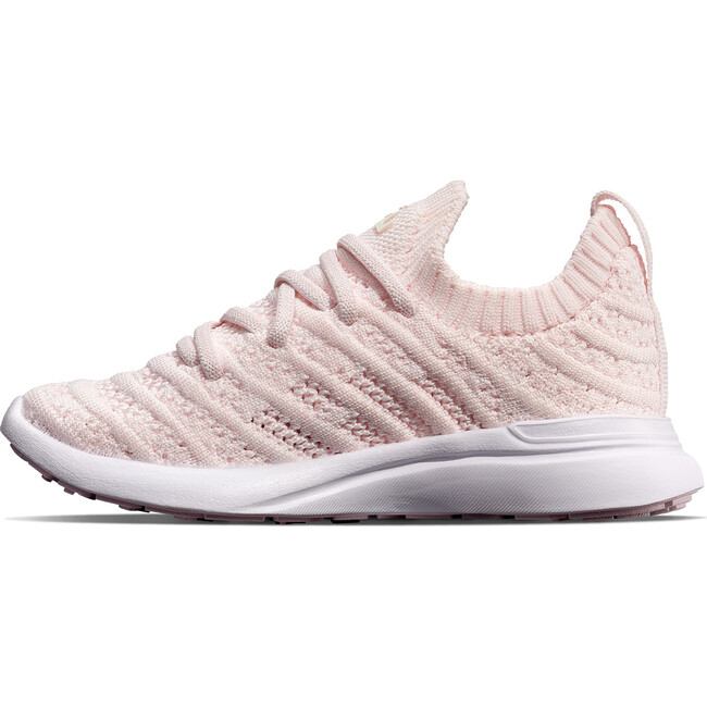 Kids Techloom Wave Sneakers, Bleached Pink, Ivory & Melange - Sneakers - 2