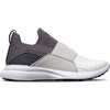 Kids Techloom Bliss Sneakers, Iron, Harbor Grey & White - Sneakers - 1 - thumbnail
