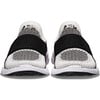 Kids Techloom Bliss Sneakers, White & Ribbed Black - Sneakers - 4