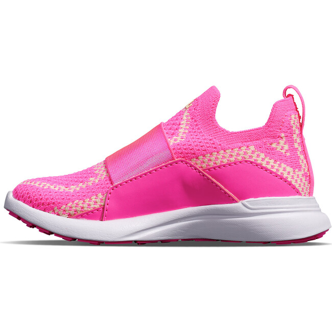 Kids Techloom Bliss Sneakers, Fusion Pink, Vanilla & White - Sneakers - 2