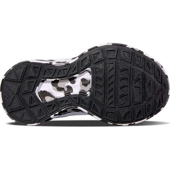 Kids Techloom Bliss Sneakers, Black, White & Leopard - Sneakers - 6