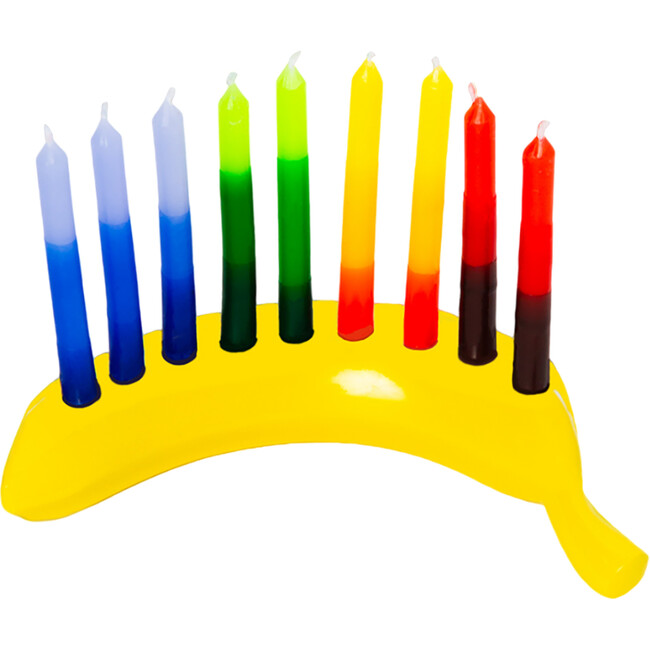 The Travel Banana Menorah, Yellow