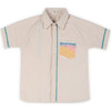 Lillete Solid Shirt with Hand Embroidery Details, Off-White - Shirts - 1 - thumbnail