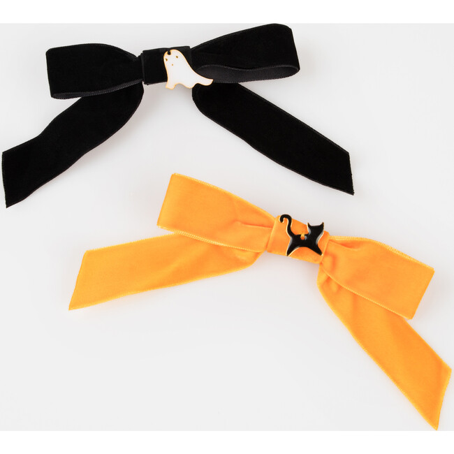 Velvet Bow Hair Clips - Hair Accessories - 3