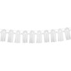 Large Tissue Paper Ghost Garland - Decorations - 4