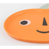 Melamine Jack O' Lantern Plate - Party - 3