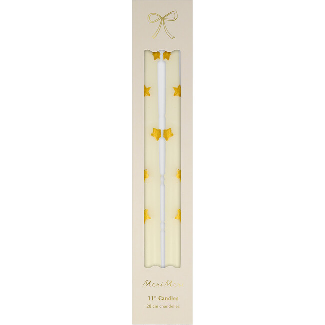 Gold Star Taper Candles - Candles - 5