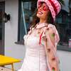 Women's Strawberry Shortcake Premium Peek-A-Berry Shirt Dress, Pink - Costumes - 1 - thumbnail