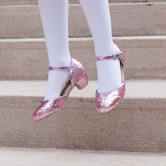 A Leading Role Pink Sparkle Heels