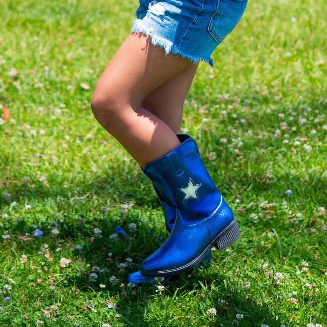 A Leading Role Blue Boots