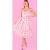 BARBIE THE MOVIE PINK GINGHAM PREMIUM ADULT DRESS UP - Costumes - 1 - thumbnail