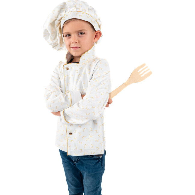 A LEADING ROLE CHEF JACKET DRESS UP