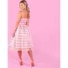 BARBIE THE MOVIE PINK GINGHAM PREMIUM ADULT DRESS UP - Costumes - 2